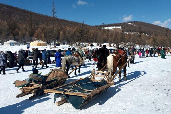 DAY 3-4. ATTEND BLUE PEARL KHUVSGUL LAKE ICE FESTIVAL